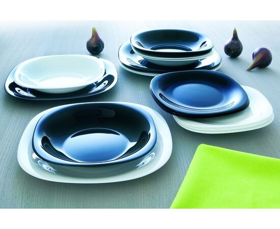 Тарелка суповая НЬЮ КАРИН черная 21см L9818 LUMINARC, изображение 2