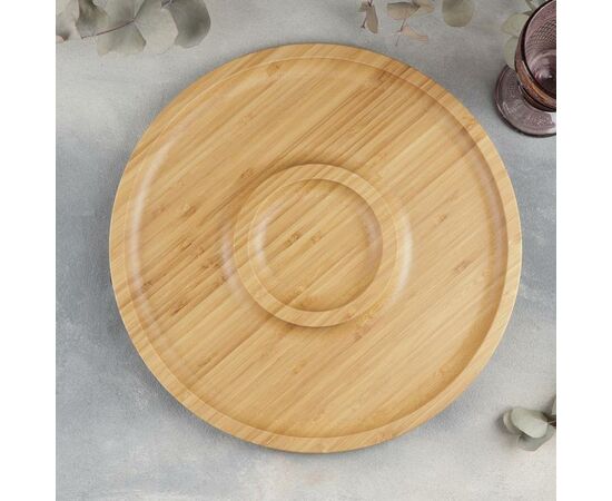 WILMAX bamboo Блюдо 2-х секционное WL-771048/А (30,5см), изображение 2