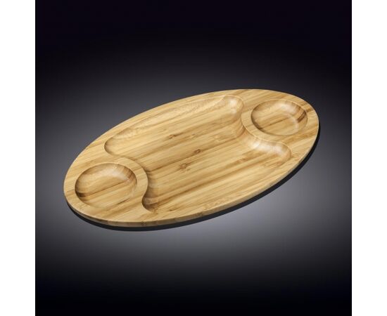 WILMAX bamboo Блюдо 3-х секционное WL-771040/А (40,5*23см)