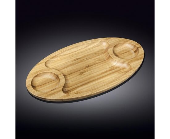 WILMAX bamboo Блюдо 3-х секционное WL-771041/А (45,5*25см)