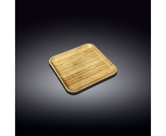 WILMAX bamboo Тарелка квадратная WL-771017/А (10*10см)