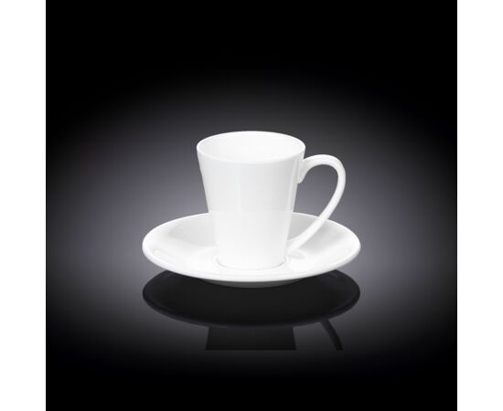 Чашка кофейная + блюдце WL-993054/AB (110мл)