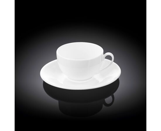 Чашка кофейная + блюдце WL-993187/AB (80мл)