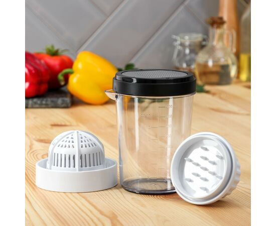 Овощерезка универсальная 7 насадок, 10×10×25 см, Magistro Vegan pro, 7389837, изображение 2