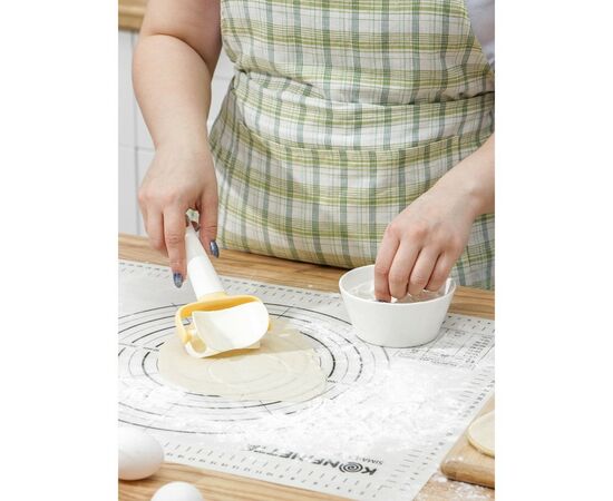 Ролик для вырезания кругов из теста d=7 см "Ваниль" 17,5х8х4 см, 1058501   ", изображение 3