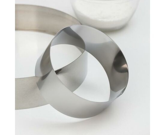 Набор форм для выпечки 3 шт d=10,15,20см "Круг" 1371943 ", изображение 4