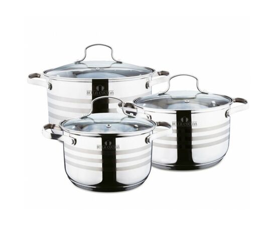 Набор посуды 6пр. 2,1л, 3л, 3,9л BC-2017