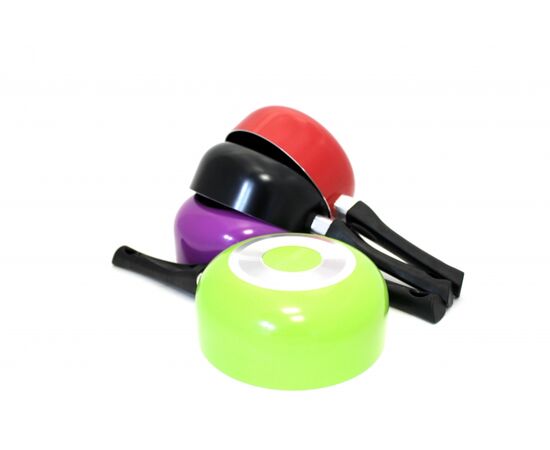 Ковш 1,2л (14см) из алюминия HM 7724 с антипригарным мраморным покрытием, изображение 3