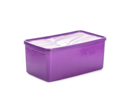 Контейнер для заморозки 3.5л ALASKA фиолетовый SA-985P, изображение 2 Контейнер для заморозки 3.5л ALASKA фиолетовый SA-985P, изображение 2