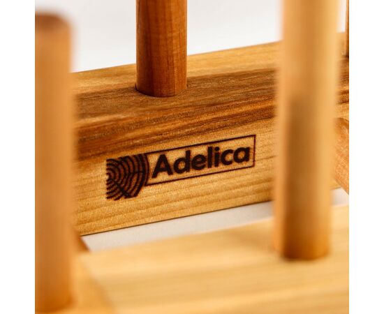 Подставка-сушилка Adelica для разделочных досок и посуды, 17×13×13 см, береза 9116007, изображение 4