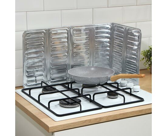 Защитное покрытие для установки на газовую плиту, 84×32,5 см 3959001
