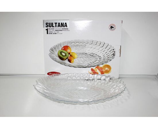 Блюдо овальное 25*32см упрочн. СУЛТАНА 10293B в подарочной коробке, изображение 5