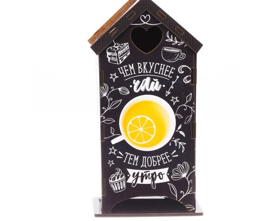 Чайный домик "Вкусный чай", 20х8,6 см 4594732, изображение 4