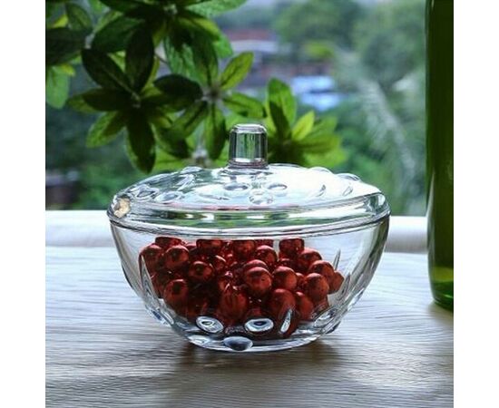 Сахарница с крышкой 14см ПЕРЛА 97236B, изображение 2