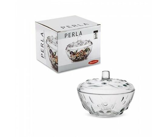 Сахарница с крышкой 14см ПЕРЛА 97236B, изображение 3