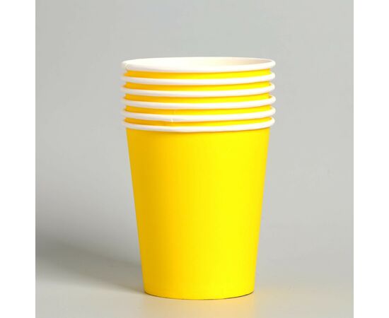 Набор бумажной посуды 12пр «С днём рождения», шарики 7105122, изображение 4