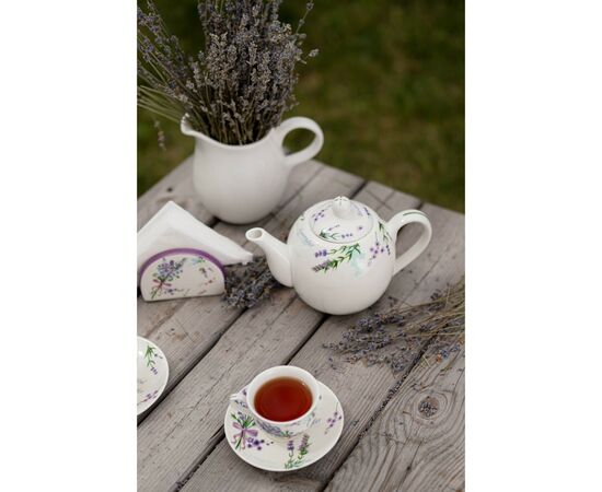 Чайник заварочный 800мл Доляна «Лаванда», 3801305, изображение 6