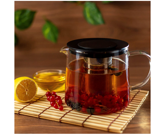 Чайник заварочный 0,6л AMPLE с фильтром ATT200, изображение 4