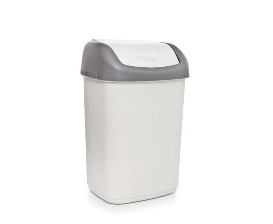Контейнер для мусора 14л C327 ПОЛИМЕРБЫТ цвет МИКС, изображение 2