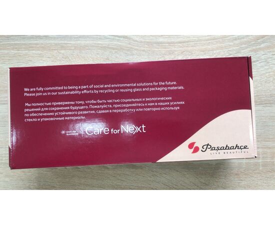 Набор чайный стакан с блюдцем 170мл*12пр ТАЙМЛЕСС d=120 мм 950094B, изображение 2