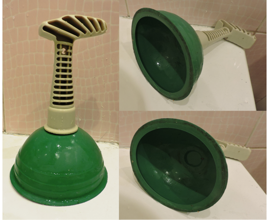 Вантуз 17,5*12,5*12,5 см. Арт.С329, цвет МИКС, изображение 6