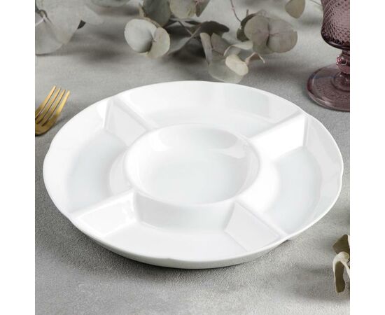 Менажница круглая WL-992019/A (25,5см), изображение 2 Менажница круглая WL-992019/A (25,5см), изображение 2