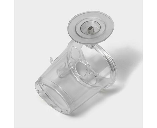 Держатель для зубных щёток и пасты 12,5×11,5×11 см, на липучке Доляна прозрачный 10130827, изображение 4