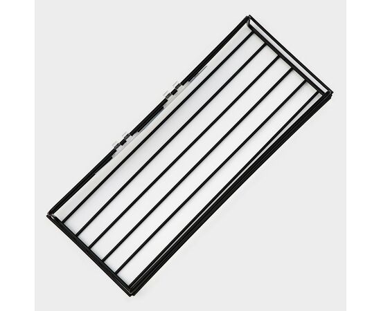 Полка на липучке, 26,5×11×5 см, цвет чёрный 5168787, изображение 4