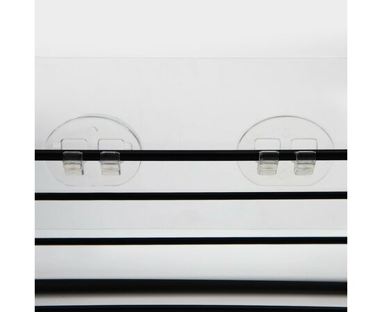 Полка на липучке, 26,5×11×5 см, цвет чёрный 5168787, изображение 6