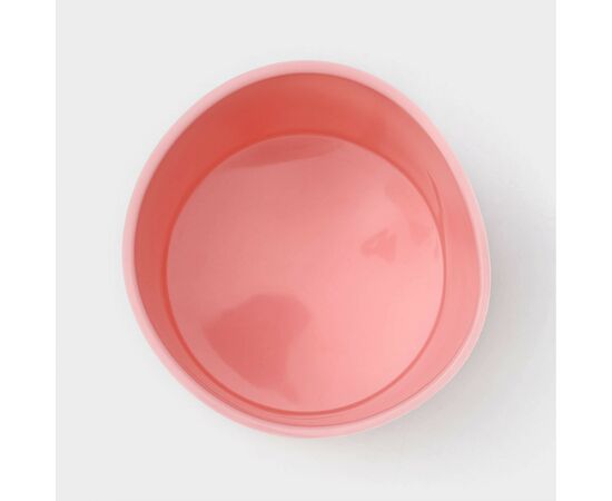 Форма для выпечки «Кулич», силикон, 10,6×12,1 см, внутр d=9,6 см, розовый 4597559, изображение 2