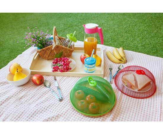 Крышка-сетка для продуктов Доляна «Вкус», d=24 см, цвет МИКС 148362, изображение 3