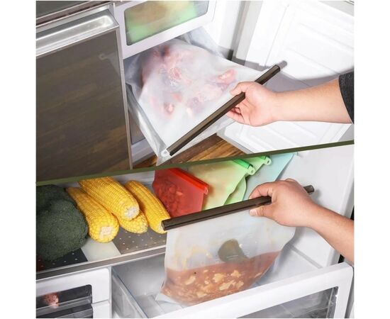 Пакет-контейнер многофункциональный 26x21x1,5 см, цвета МИКС 4325823, изображение 4