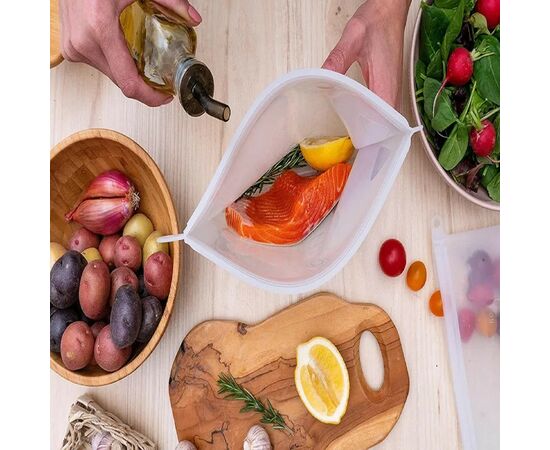 Пакет-контейнер многофункциональный 26x21x1,5 см, цвета МИКС 4325823, изображение 5