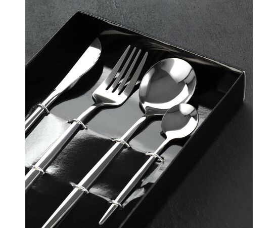 Набор столовых приборов 4 пр"Набор столовых приборов", 10091449, изображение 3