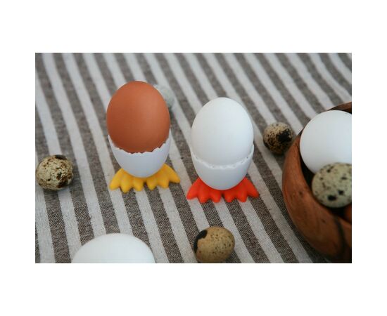 Подставка для яиц «Утиные истории», цвет жёлтый 7562643, изображение 5