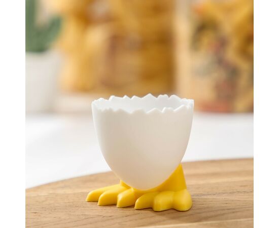 Подставка для яиц «Утиные истории», цвет жёлтый 7562643