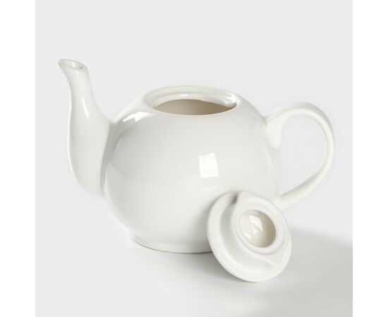 Чайник 500 мл, заварочный Magistro «Бланш», белый 4177923, изображение 4