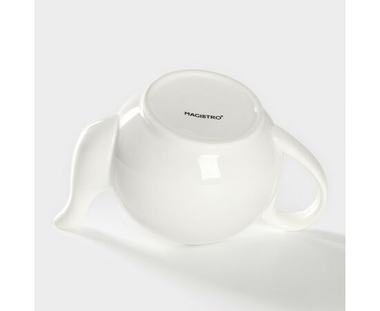 Чайник 500 мл, заварочный Magistro «Бланш», белый 4177923, изображение 6