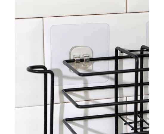 Подставка для столовых приборов Доляна, 26×7×12см чёрный 7529927, изображение 4