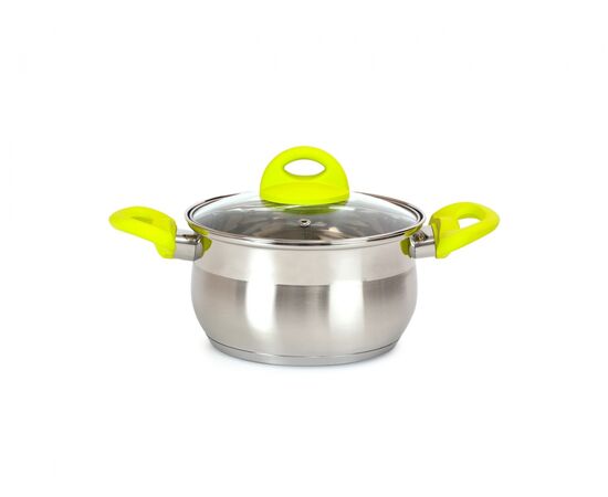 Кастрюля с крышкой GLORY 2.6л ASS202, изображение 3