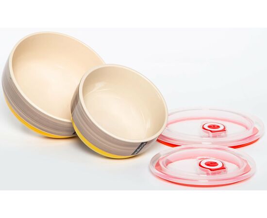 Набор салатников с/крышками (2) 139-23111, изображение 7 Набор салатников с/крышками (2) 139-23111, изображение 7