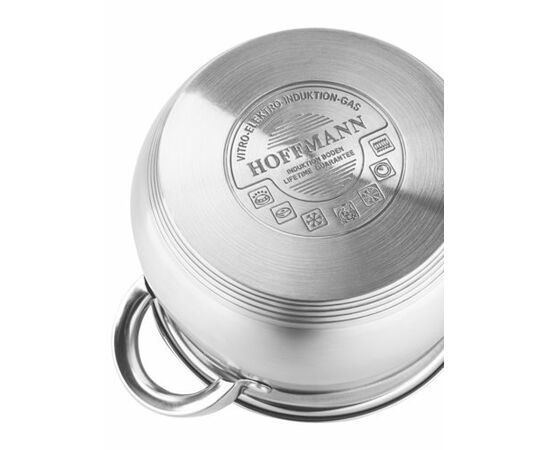 Набор кастрюль 12пр, НМ 5214 , (2,1л,2,1л,3,1л,3,1л,4,1л,7,4л) 5-ти сл., изображение 3