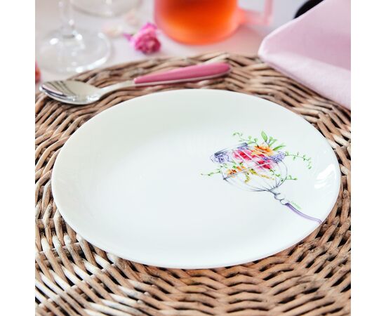 Тарелка десертная 19см  ФЛОРА L8312