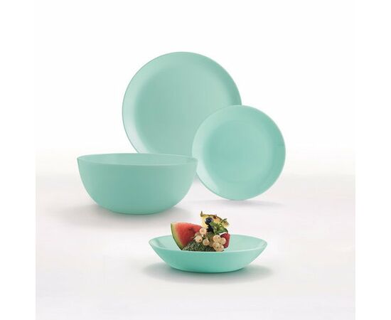 Салатник 21см ДИВАЛИ ЛАЙТ ТЮРКУАЗ P2615 Luminarc, изображение 2