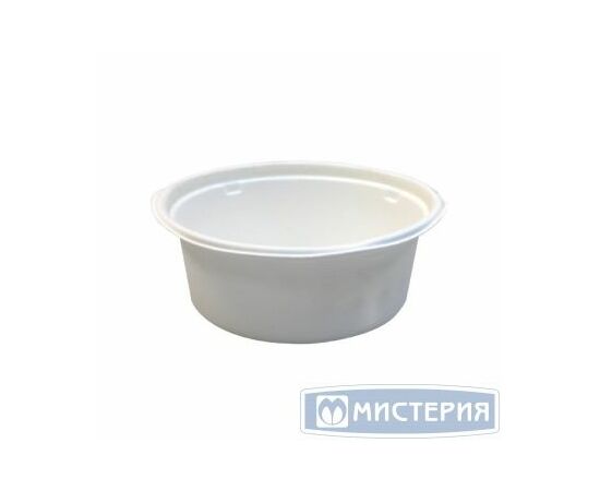 Тарелка глубокая 350мл, (10шт) кругл., d 130мм, h 50мм, глубок., бел., сахарный тростник 191240