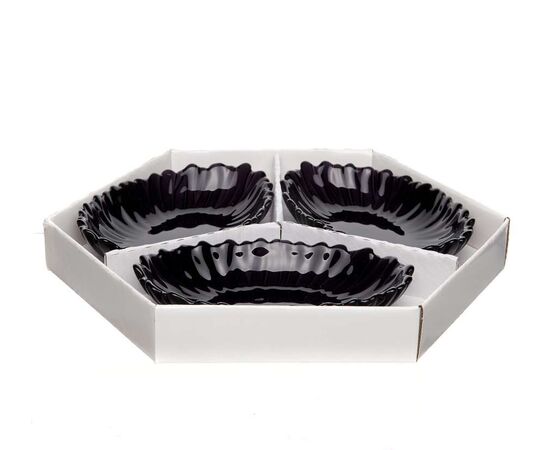 Набор блюд 155*99мм 3 шт. упрочн.АМЕТИСТ 10545B/D7, изображение 2