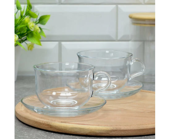 Набор чайный 290мл*4пр Ташкент 2 персоны 96806B/, изображение 2