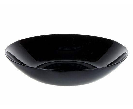 Тарелка суповая 20см ДИВАЛИ ЧЕРНЫЙ P0787