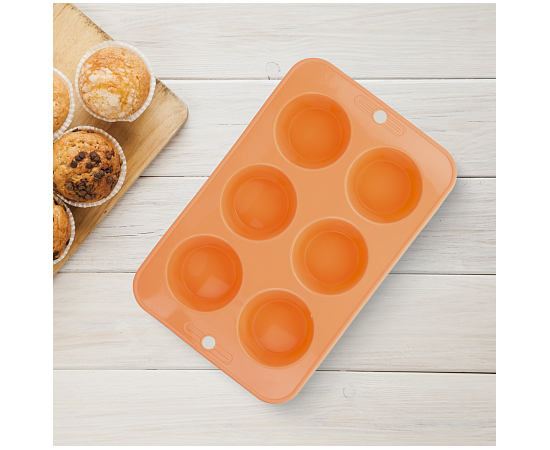 Форма для маффинов APRICOT 6 ячеек ABS309, изображение 4