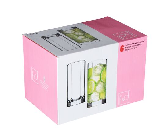 Набор стаканов 290 мл  ТАНГО-F&D 6 шт. 42942BFD, изображение 4